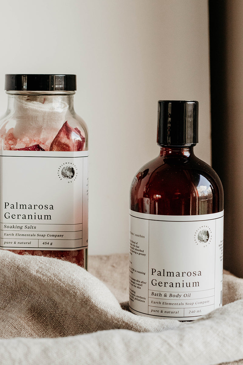 Bath & Body Oil - Palmarosa + Geranium